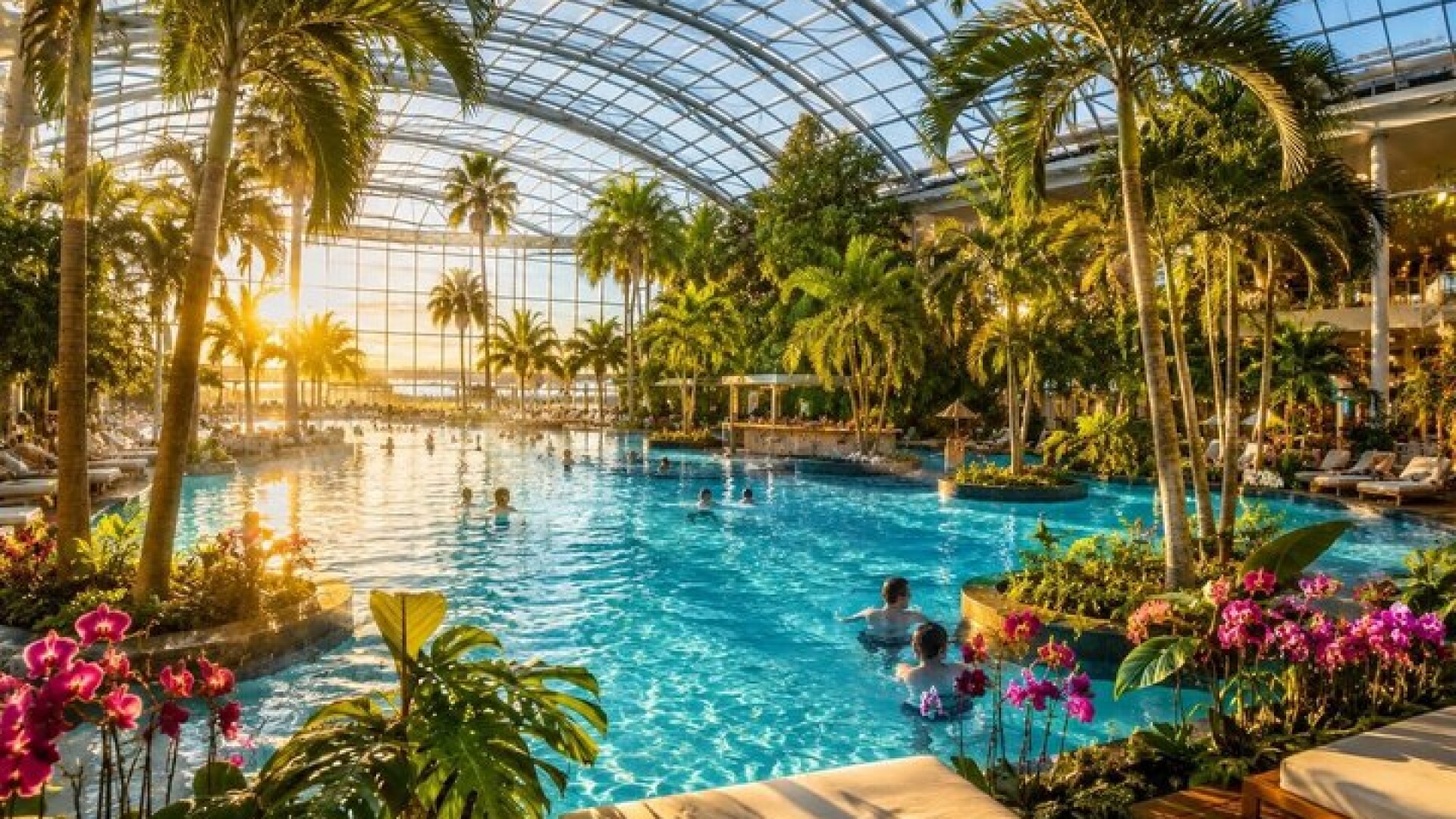 Privat Transfer and Full Access All Day at Therme Spa Bucharest