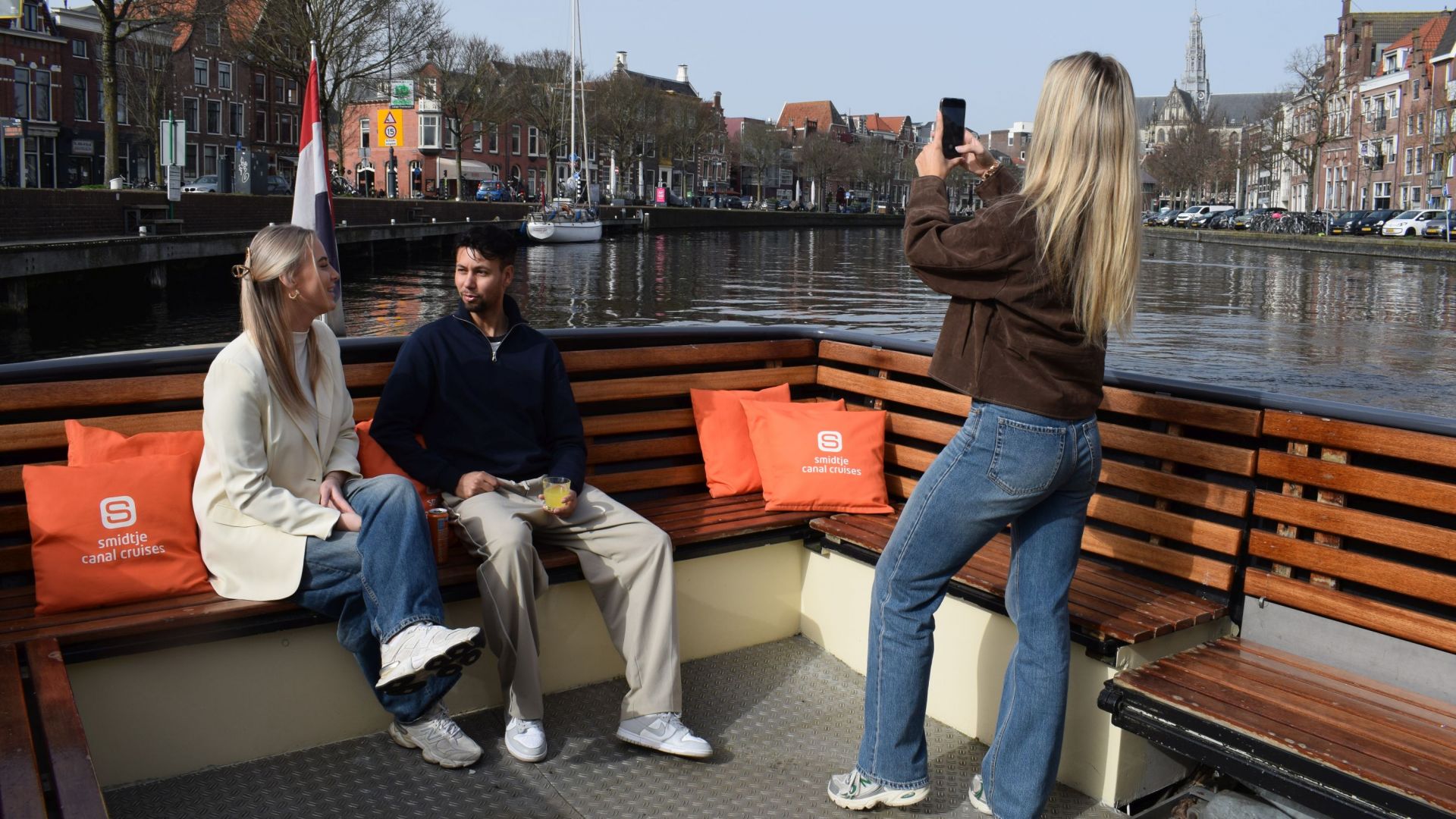 Haarlem molenrondvaart & bezoek Molen de Adriaan