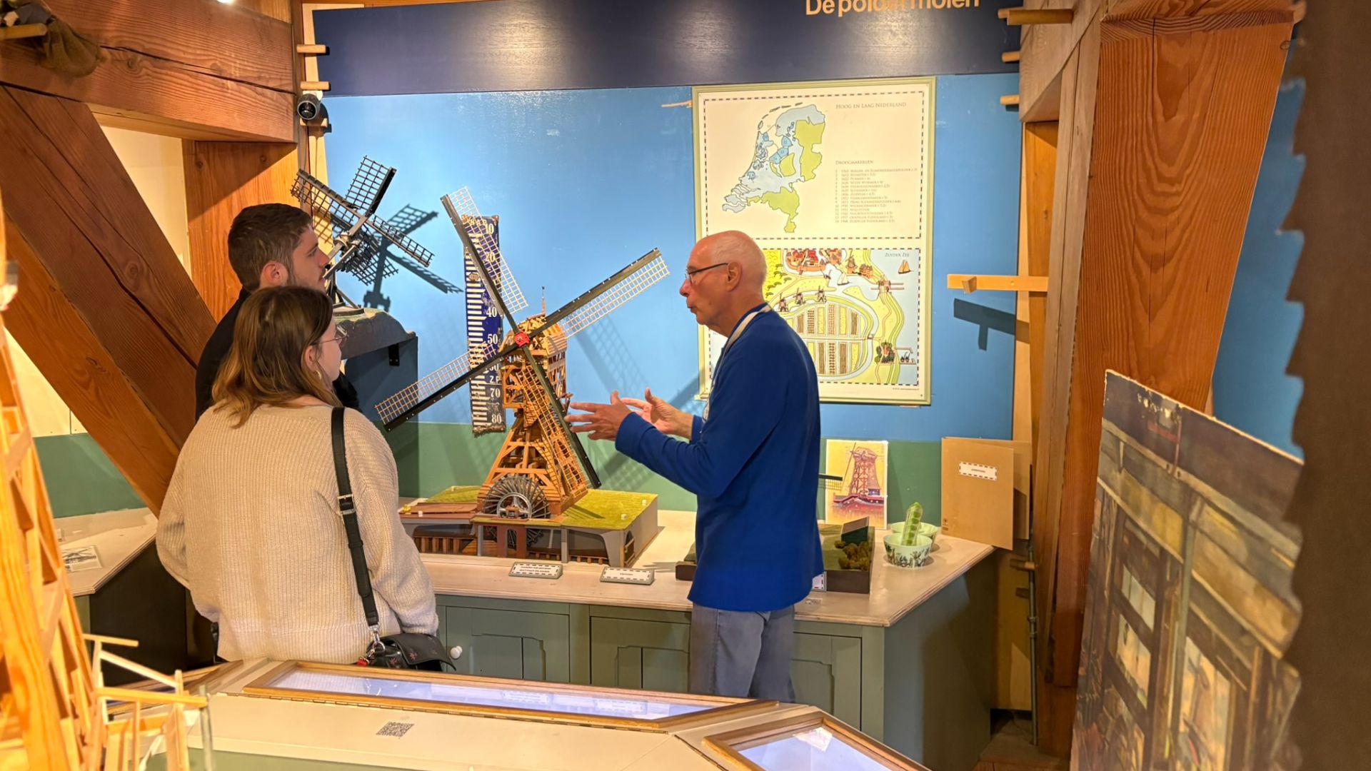 Haarlem molenrondvaart & bezoek Molen de Adriaan