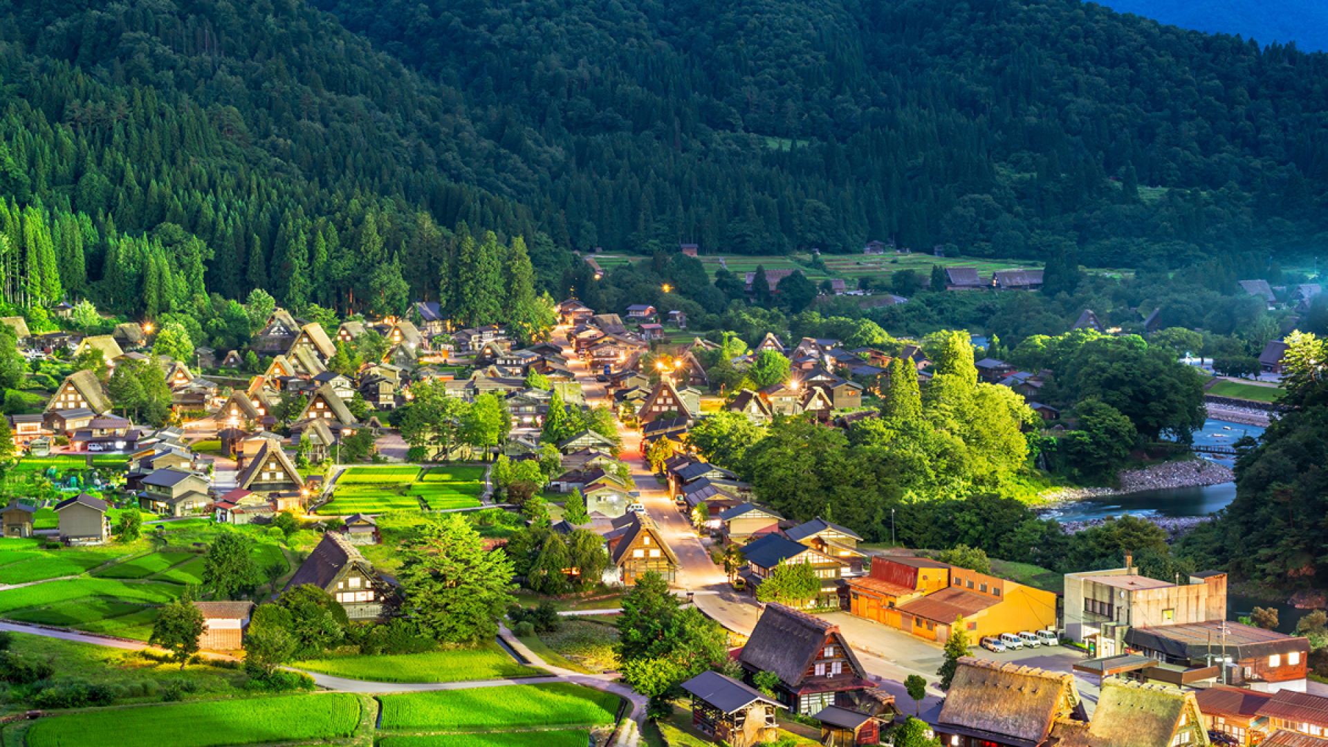 Shirakawago from Kanazawa