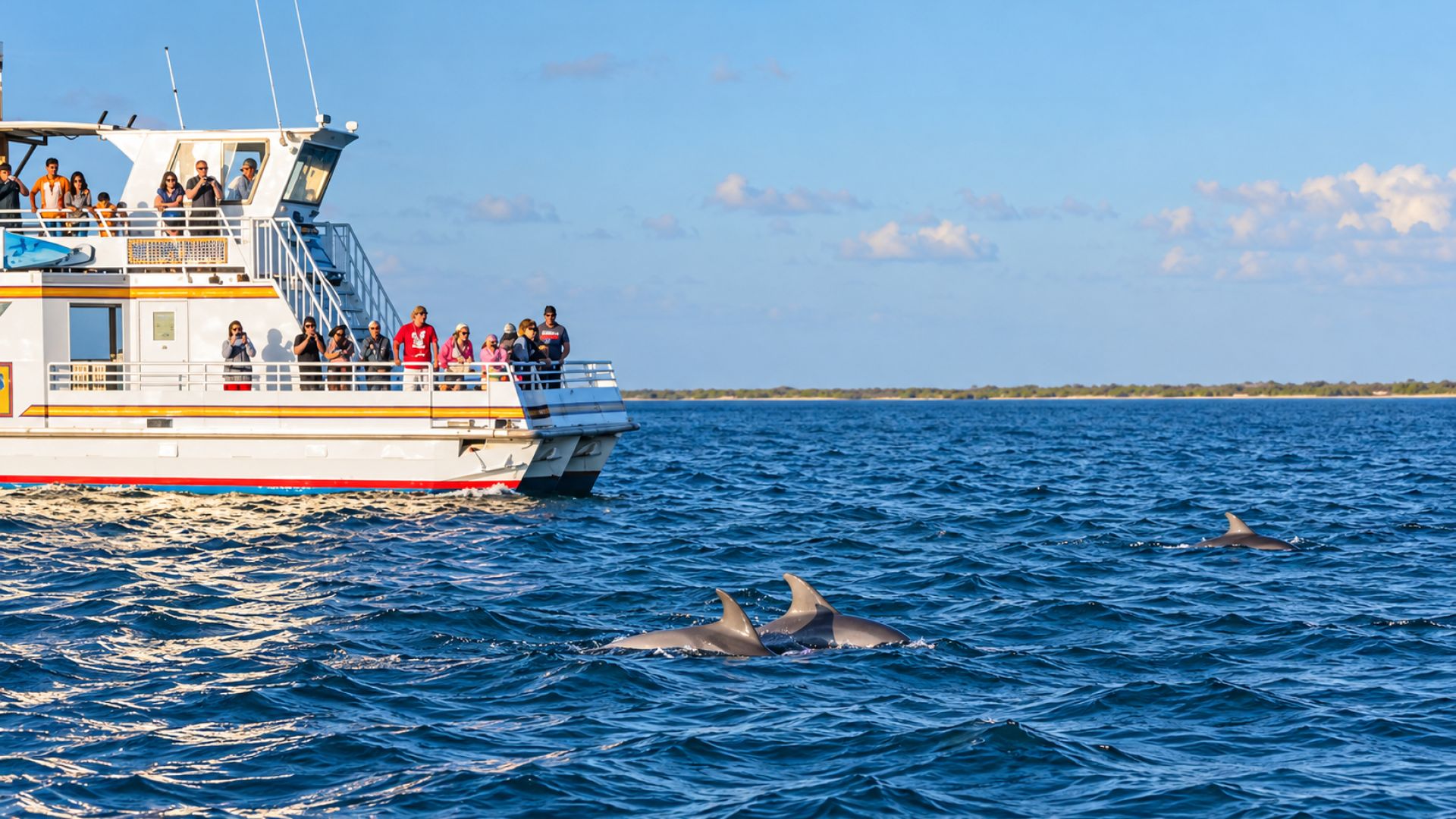 The Original Dolphin Watch Nature Tour and Shrimp Trawl