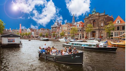 50 minuten grachten cruise in Haarlem