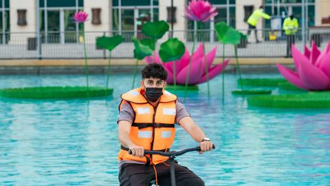 Water Bike Ride in Dubai - Price & Offers at Dubai Fountains