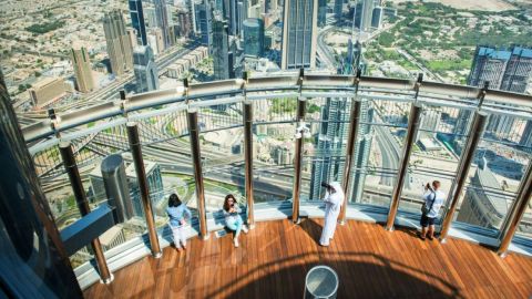 At The Top, Burj Khalifa and Dubai Aquarium - Peak