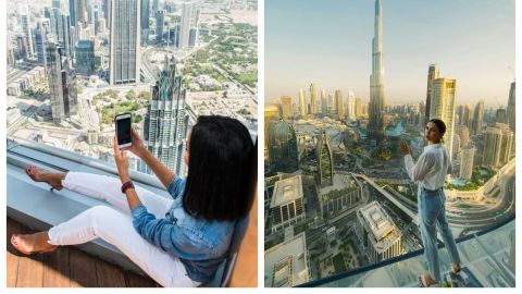 At The Top, Burj Khalifa SILVER - Peak Hours + Sky Views Observatory