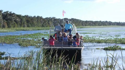 Boggy Creek Airboats: Scenic 30 minute tour