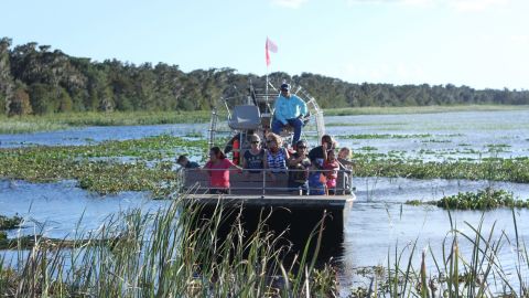 Boggy Creek Airboats: Sunset Tour