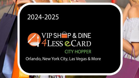 VIP Shop & Dine 4Less Card New York